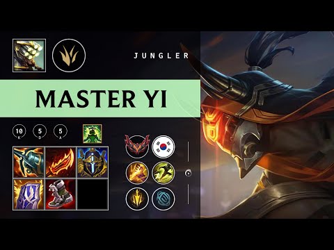 Master Yi Jungle vs Evelynn - KR Grandmaster Patch 26.01