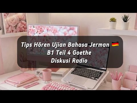 Hören Bahasa Jerman B1 Teil 4 Goethe | Cara Menentukan Siapa yang Berbicara + Jawaban Lengkap