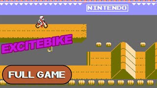 Excitebike NES FULL GAME Longplay Gameplay Walkthrough Playthrough VGL