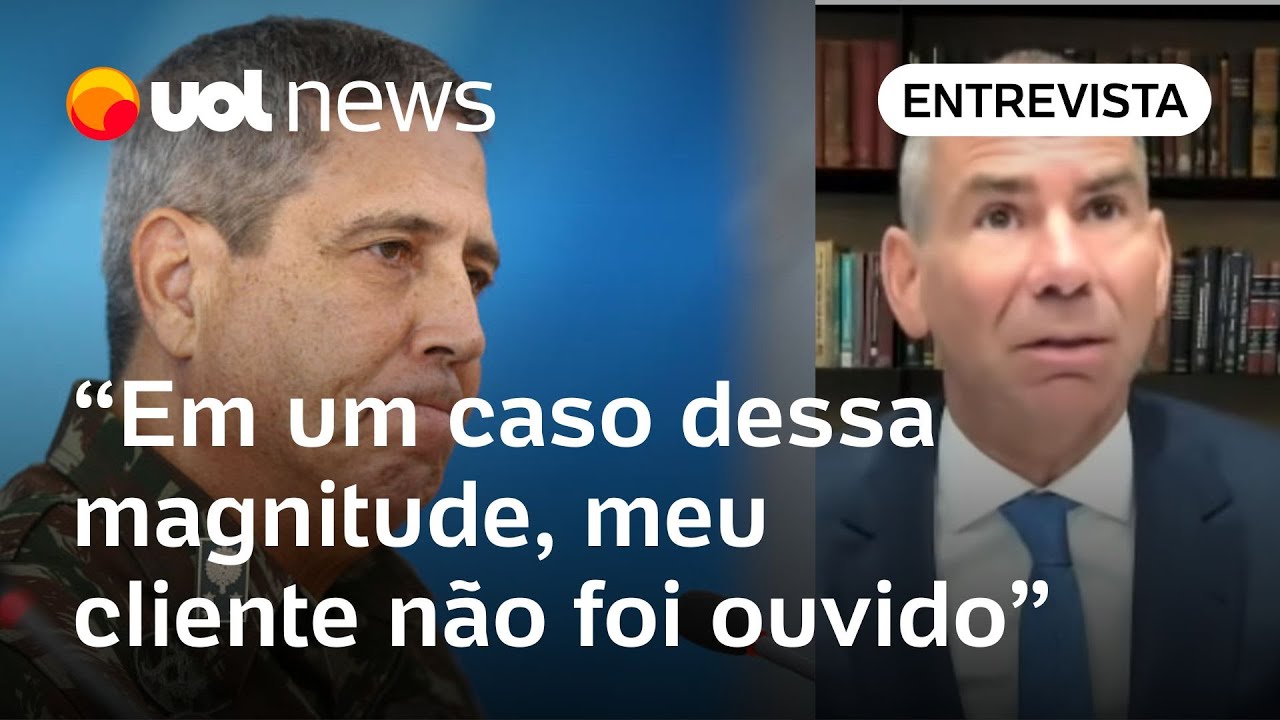 Denúncia da PGR é 'pífia' e não ouviu Braga Netto, diz defesa do general