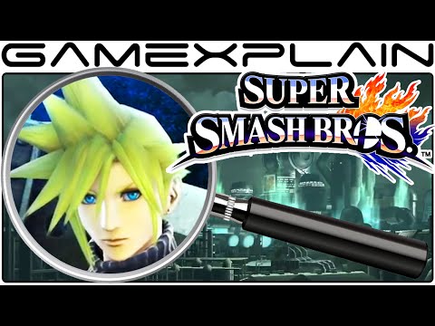 Super Smash Bros. Analysis - Cloud Reveal Trailer (Secrets & Hidden Details)