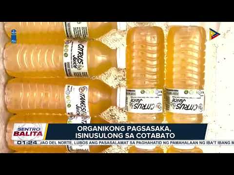 Organikong pagsasaka, isinusulong sa Cotabato
