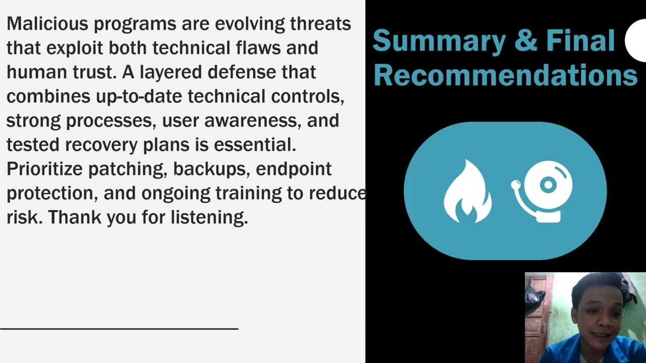 English Project 1 ( Part I Malicious Program & Part II Software & Operating Sytem