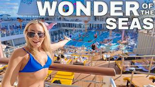 A Full Day Aboard Royal Caribbean's WONDER OF THE SEAS to the NEW Royal Beach Club | Cruise Vlog
