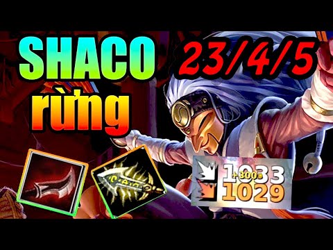 SHACO ONE SHOT BEST KDA- JUNGLE GAP