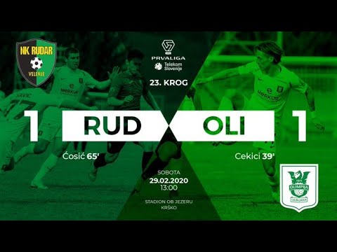 23.krog: Rudar - Olimpija 1:1 ; Prva liga Telekom Slovenije 2019/2020