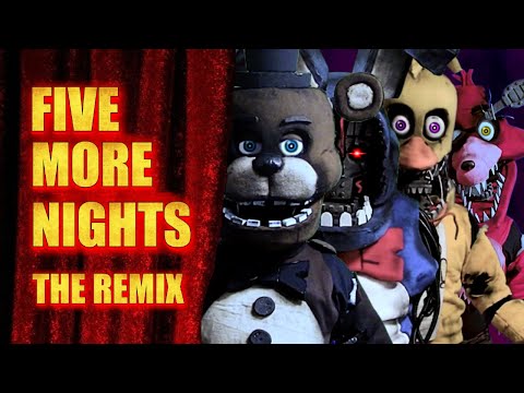 FNAF 2 RAP "Five More Nights" The Remix -@MrFredbear1983 & @Astildi- (Song by: @JTM)