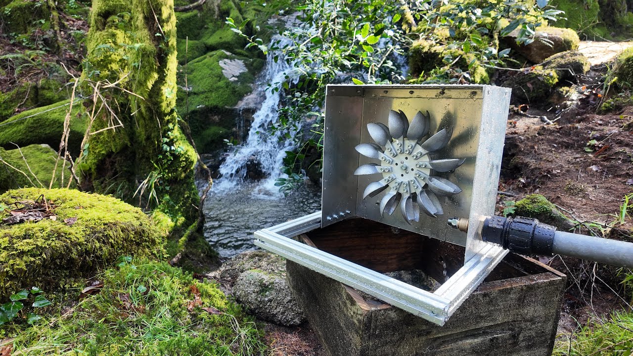 Off Grid Pelton Hydro Generator Homemade
