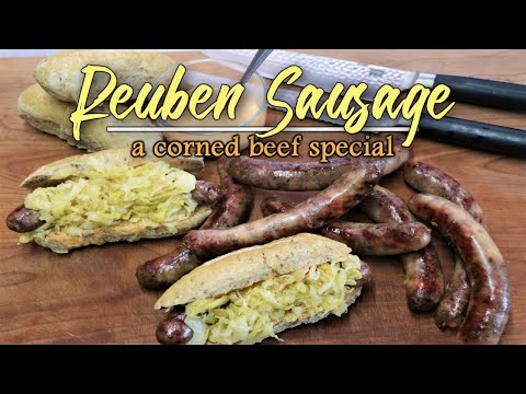 The Reuben Sausage - Corned Beef Special
