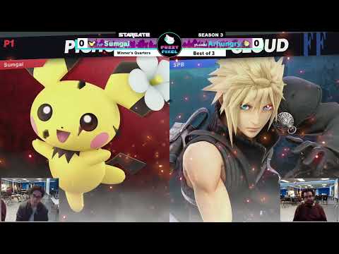 Sumgai (Pichu) vs Arhungry (Cloud) -  Winners Semi-Final  - Stargate #32
