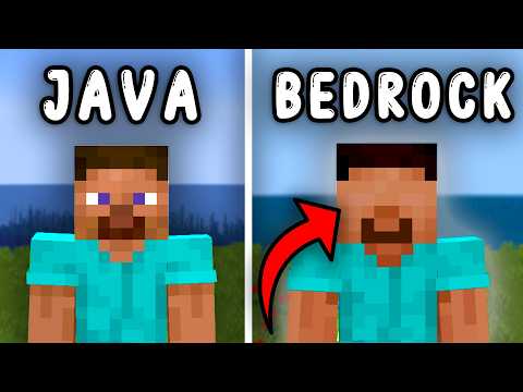 101 Minecraft Java vs Bedrock Differences!