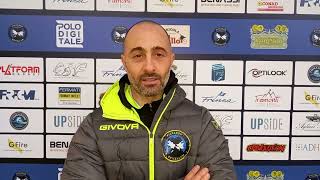 IL MISTER DELLA BRESCELLO PICCARDO, ANDREA FONTANA: ‘OTTIMA PARTITA E USCIRE COSI’ E’ UN PECCATO’