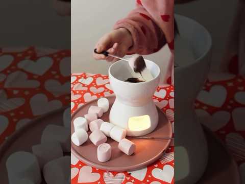 The SWEETEST gift set for Valentines!! 💝🍫 Fondue for Two Set 🔎087010