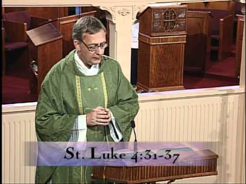 Homily 08-30-2011 - Fr. Hans Schmeinck - Feria
