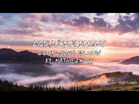 Lost Frequencies feat. Mathieu Koss - Dont Leave Me Now (Lyrics)