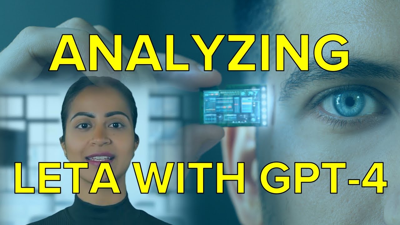 Leta, GPT-3 AI - Analyzing Leta with GPT-4 + ChatWithPDF plugin