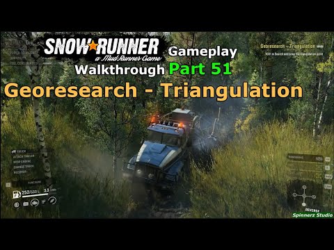 SnowRunner - Georesearch - Triangulation | SnowRunner Taymyr Phase 1