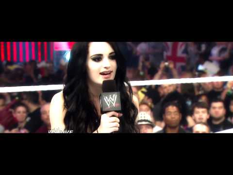 AJ Lee vs Paige Divas Championship promo RAW 4/7/14