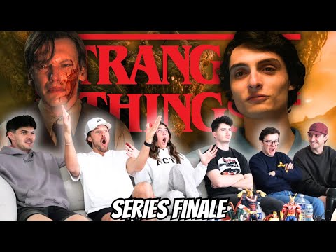 WHAT AN ENDING😭...Stranger Things Season 5 Episode 8 | FIRST TIME REACTION
