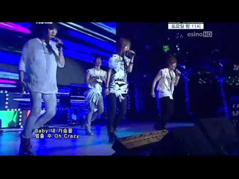 [10.08.08] SHINee - Lucifer + RDD @ Ystar Live Power Music [HD]