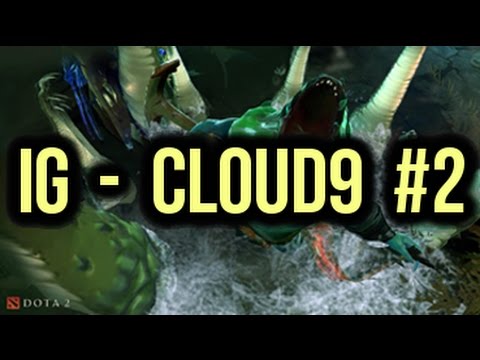 IG (Invictus Gaming) vs Cloud9 Highlights ESL One Frankfurt 2015 Dota 2 Game 2