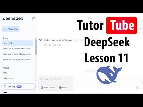 DeepSeek Lesson 1 Accessing Deepseek