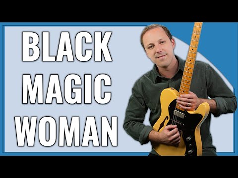 Black Magic Woman Rhythm Guitar Lesson (Santana)
