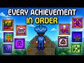 I Completed EVERY Achievement in Stardew Valley In Order