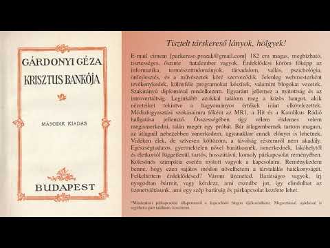 Gárdonyi Géza - Krisztus bankója (hangoskönyv / novella)