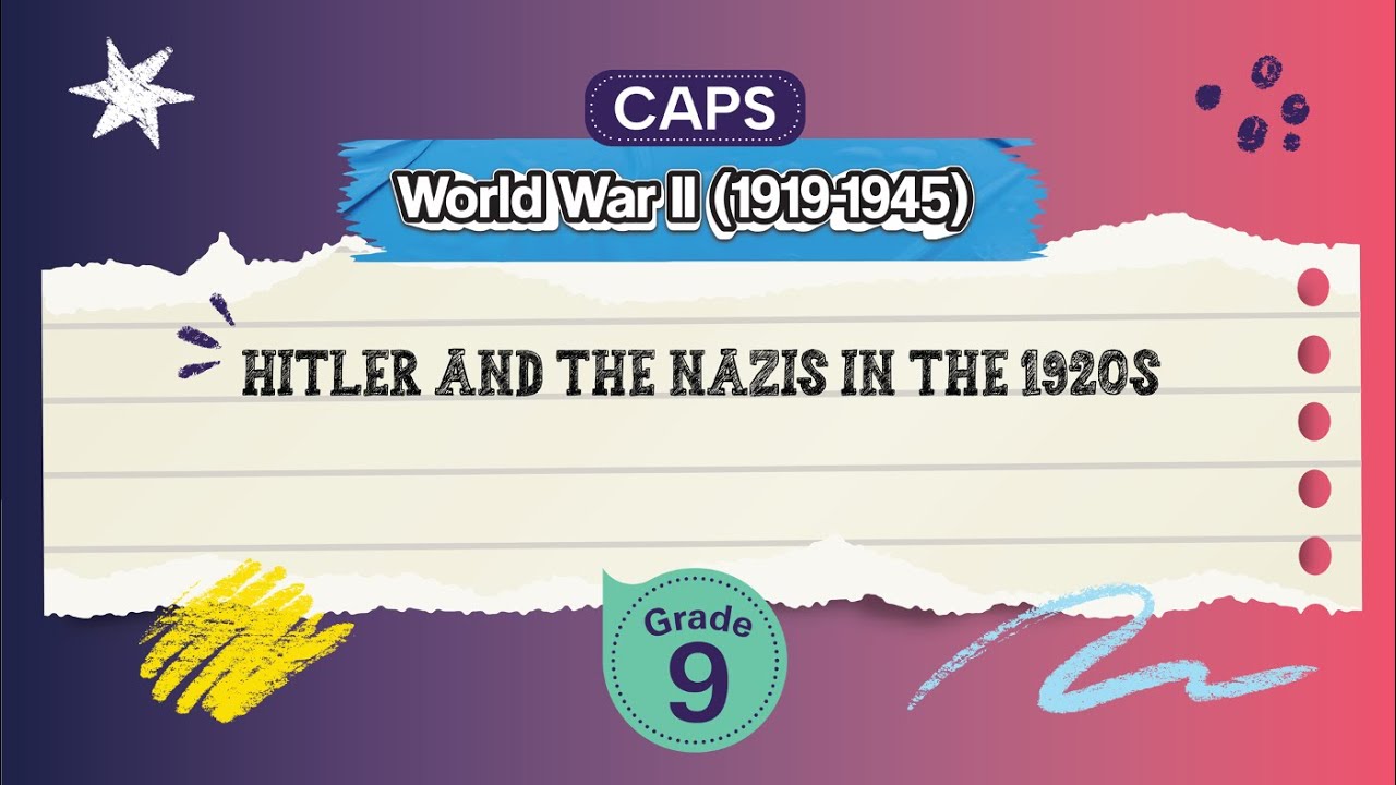 Hitler and the Nazis in the 1920s