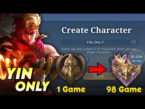 I Played Yin Only From Warrior To Mythic