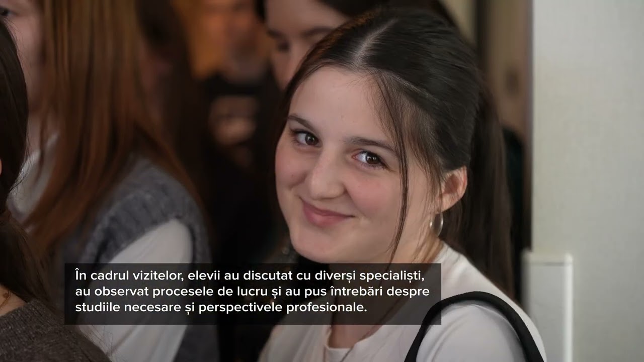Orientare în carieră: vizite la companii din diverse domenii pentru elevi din 15 școli model