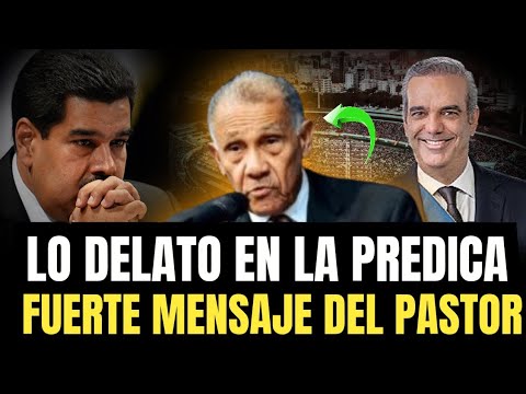 Message to the Nation🇩🇴Pastor Ezequiel Molina EXPLODES AND MAKES A COMPLAINT