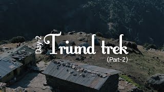Triund Trek Travel Vlog Part 2 Top of Triund Dhara