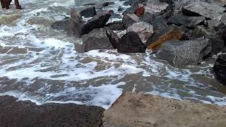 preview picture of video 'শঙ্করপুর || Shankarpur beach under the Sea during High Tide'