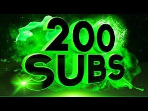 CHEGUEI A 200 INSCRITOS !