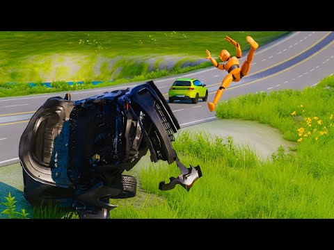 EPIC Satisfying Rollover Crashes #1 || BeamNg ||