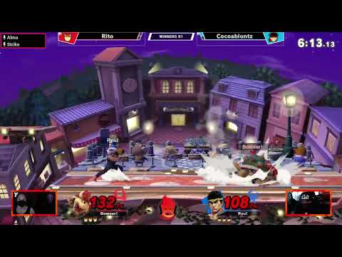 Rito (Bowser) vs Cocoabluntz (Ryu) - PK Fireup #33 Winners Round 1