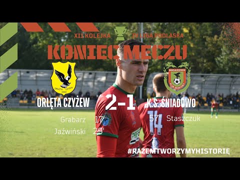 ORLĘTA CZYŻEW vs K.S. ŚNIADOWO - 08/10/2023