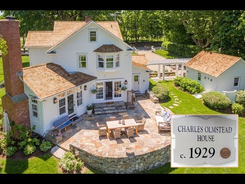 Wilton CT's Historic Treasure: The Charles Olmstead House - Custom Craftsmanship & Impeccable Design