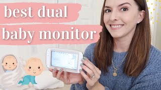 BEST DUAL BABY MONITOR ✨ | MOTOROLA DUAL BABY MONITOR REVIEW + DEMO | KAYLA BUELL