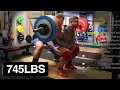 Luke Stoltman Squats with 745 Pounds!
