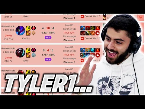 When Yassuo Checks Tyler1's Jungle Match History... - LoL Daily Moments