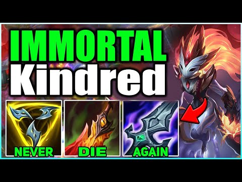 FIGHTER KINDRED IS THE ULTIMATE JUNGLE BULLY! (BECOME INVINCIBLE) - League Of Legends