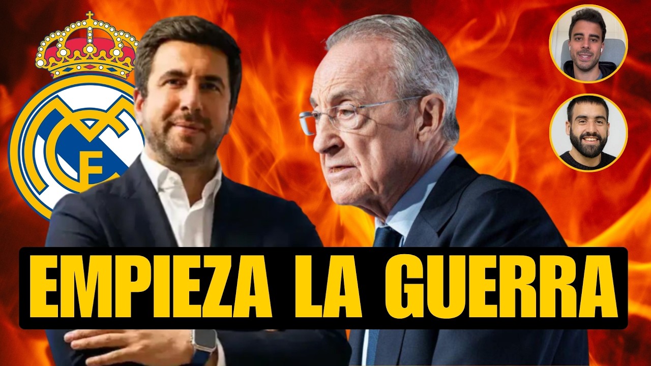 RIQUELME YA ATACA A FLORENTINO: EL PLAN PÉREZ ENTRA EN CAMPAÑA