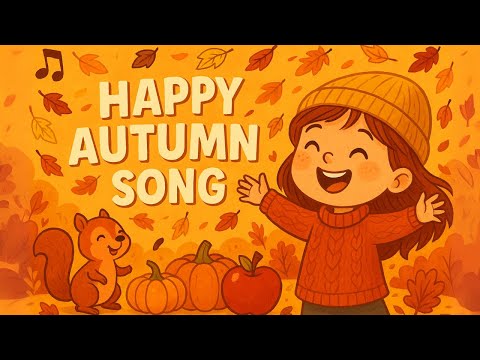 Happy Autumn Song 🍂 | Fall Leaves, Pumpkins & Apples | Fun Kids English Song & Reels Music