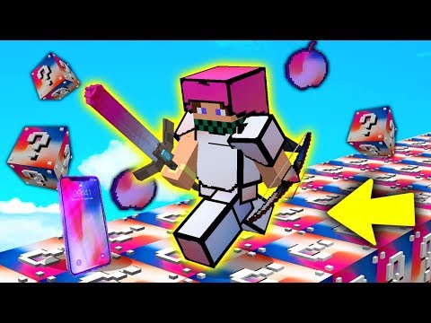 CORSA con i LUCKYBLOCK iPhone XS MAX di APPLE - Minecraft ITA