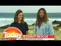 Hilarious interview with hero surfers