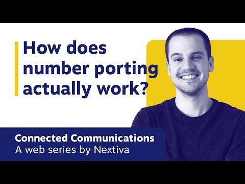 video on what number porting is and how it works