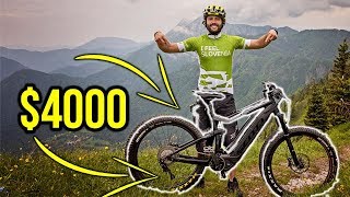 The €4000 (EUR) Electric Mountain Bike